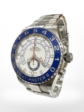 Going under the hammer Tuesday 19 March Rolex : A gent's stainless steel Yacht-Master II automatic centre seconds wristwatch, Ref. 116680, serial number 37J39224, circa 2018 