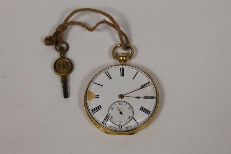 A 19th Century Key Wound Pocket Watch