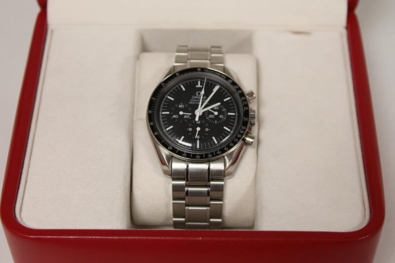 A Gents Stainless Steel Omega Wrist Watch